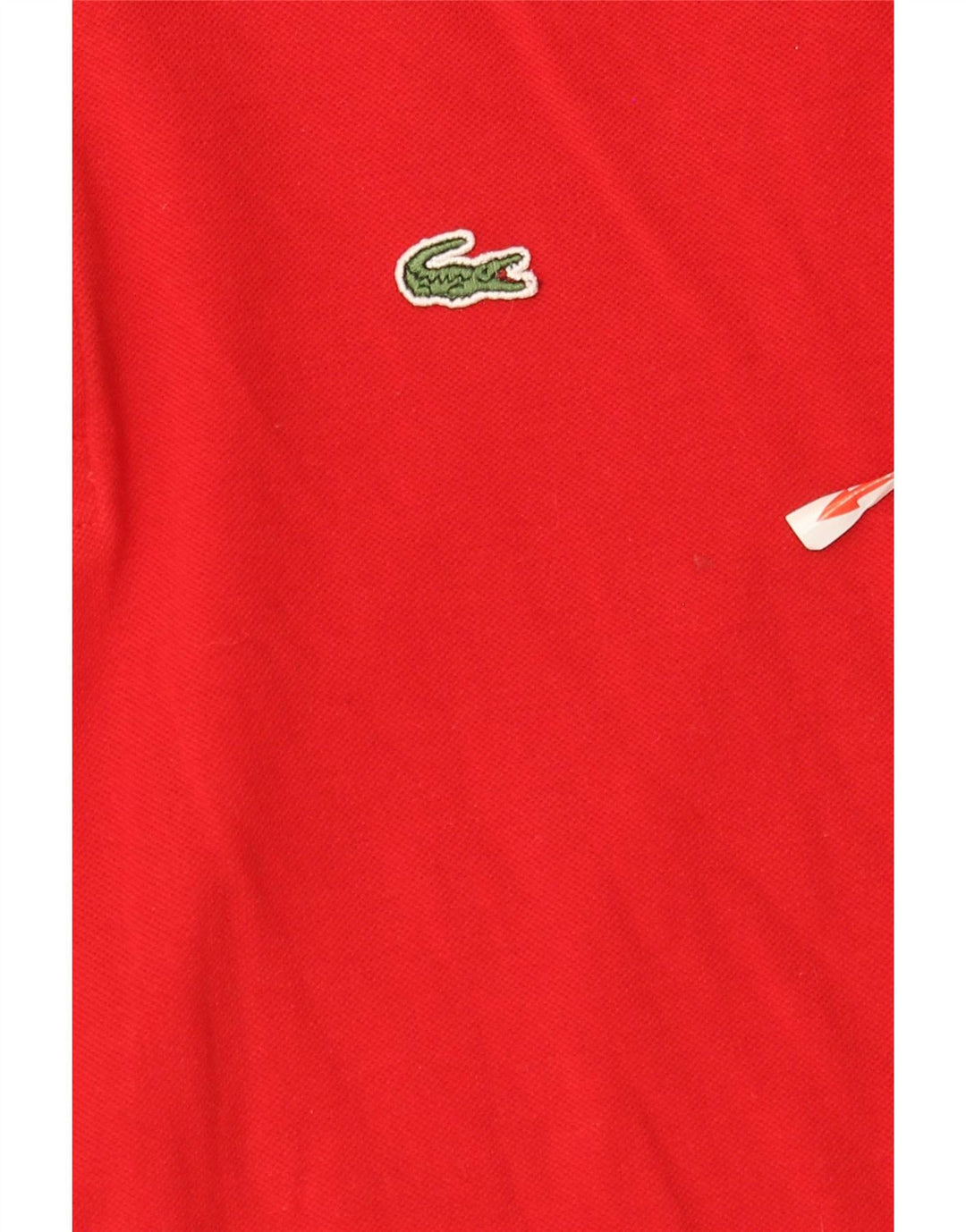Lacoste Langærmet Polo Shirt til mænd Størrelse 3 Lille Rød Bomuld