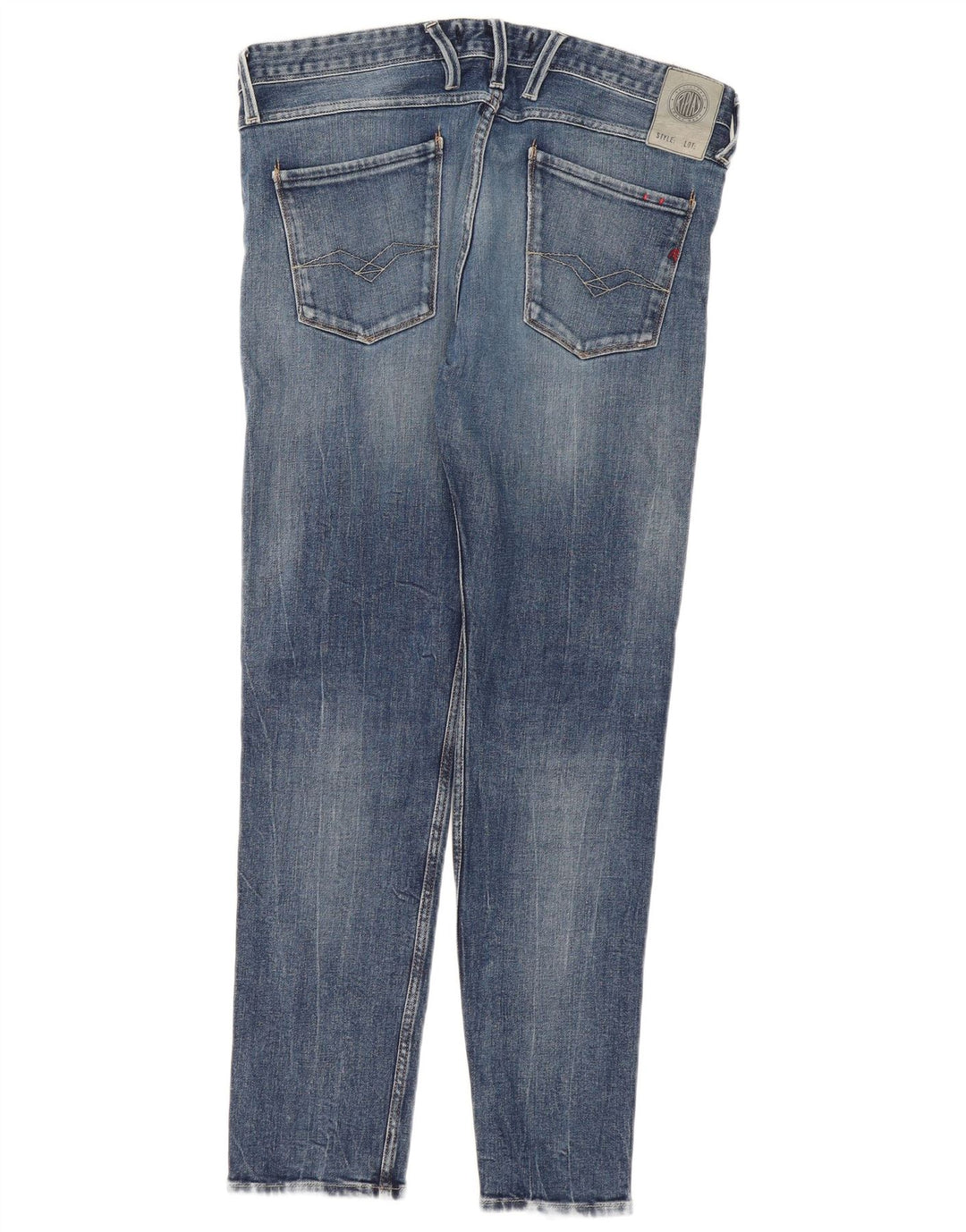 Replay Skinny Jeans til mænd W36 L31 Blå