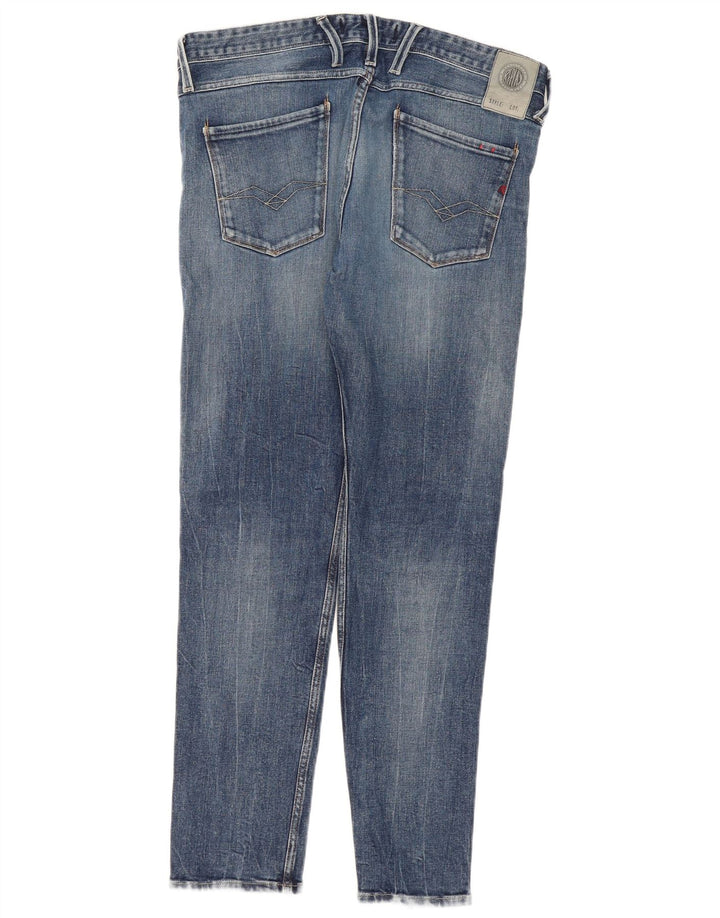 Replay Skinny Jeans til mænd W36 L31 Blå