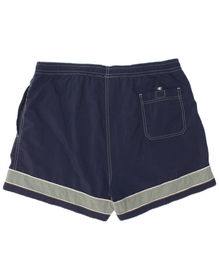 Champion Herre svømmeshorts XL Marineblå Colourblock Polyamid