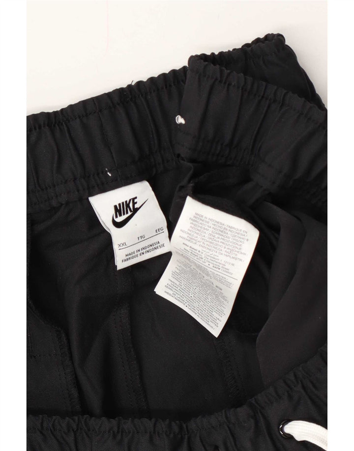 Nike træningsdragtsbukser til kvinder UK 20 2XL Sort polyester