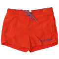 Calvin Klein Herre grafiske badeshorts store røde polyester