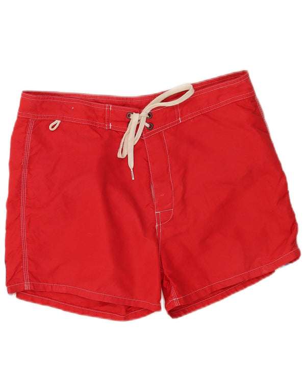 Sundek Herre badeshorts Medium Rød Nylon
