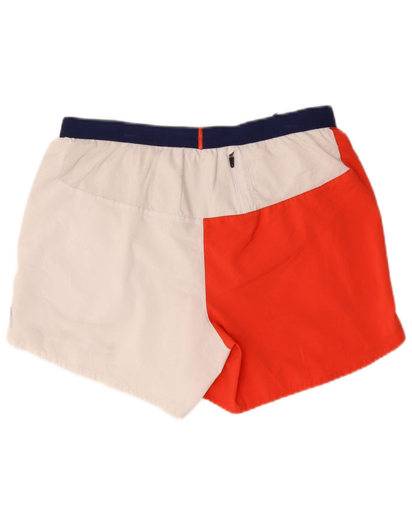 Nike Mens Graphic Sport Shorts Large  Red Colourblock