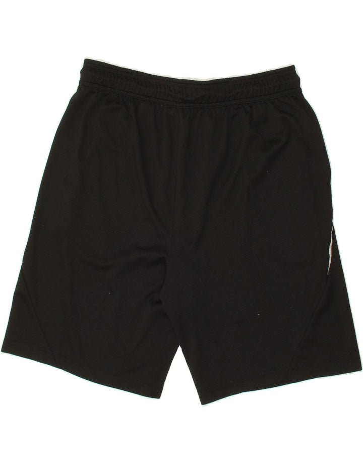 REEBOK Mens Sport Shorts Large  Black Polyester Vintage Reebok and Second-Hand Reebok from Messina Hembry 