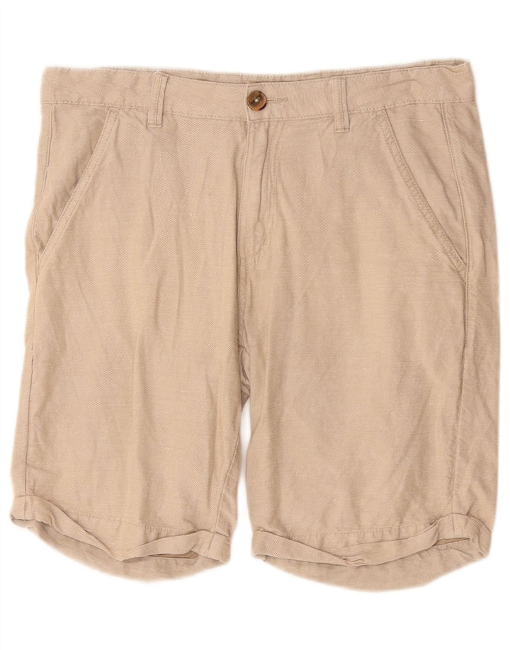 Dacks Herre Regular Fit Chino Shorts EU 46 Small W32 Beige