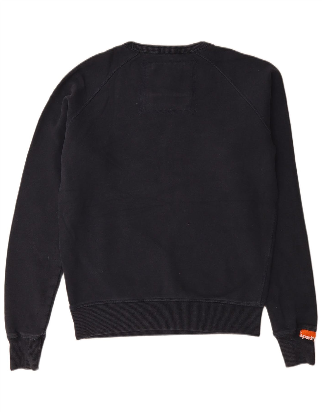 Superdry grafisk sweatshirt til mænd Medium marineblå bomuld