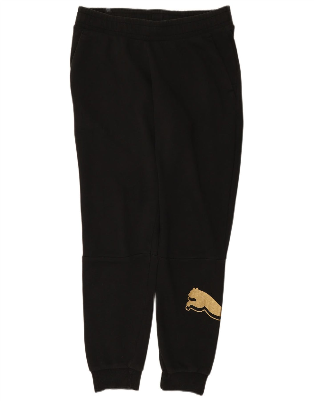 Puma Graphic Tracksuit Bukser til kvinder Joggers UK 14 Medium Black