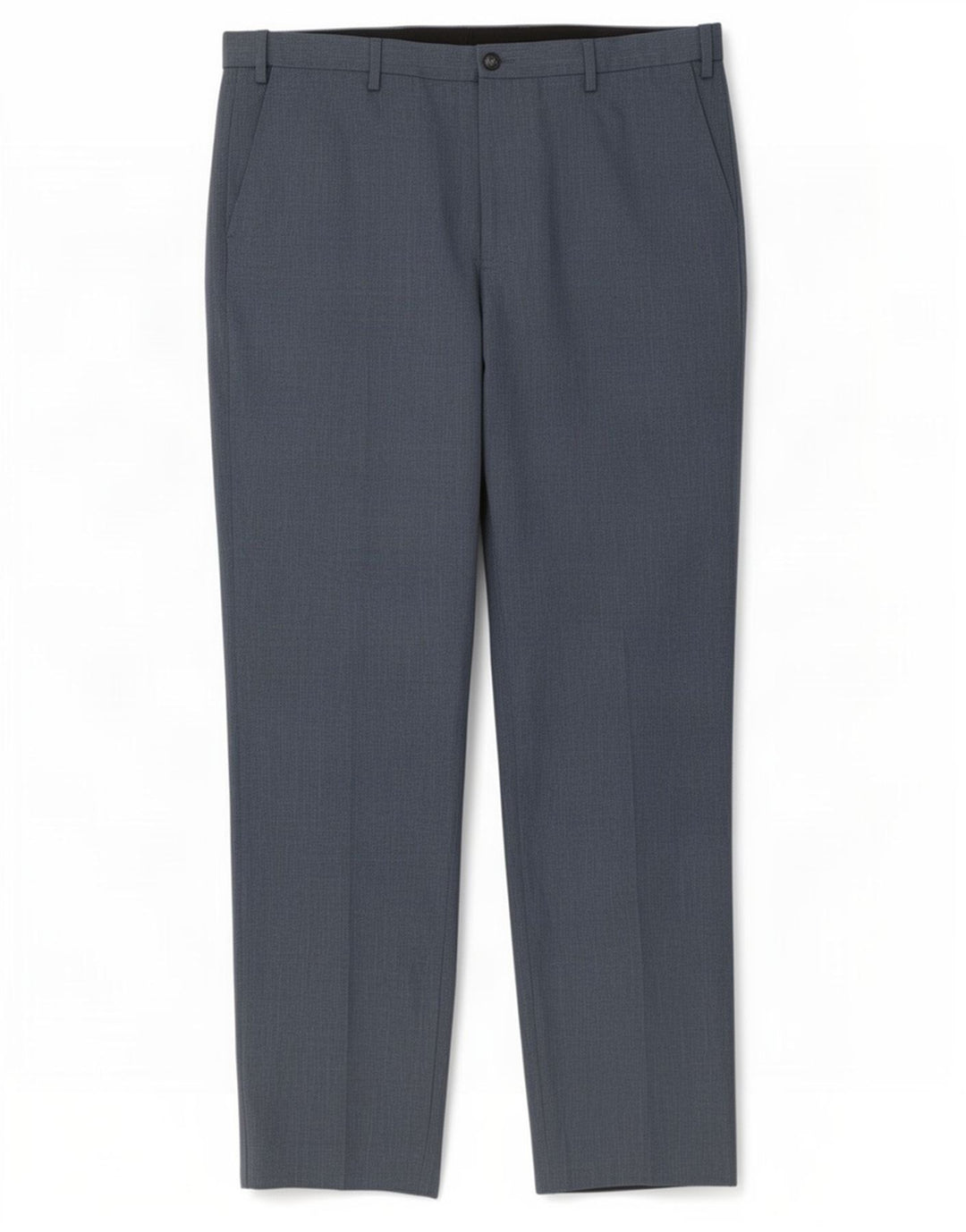 Marks & Spencer Herre Regular Chino Bukser W38 L33 Blå Polyester