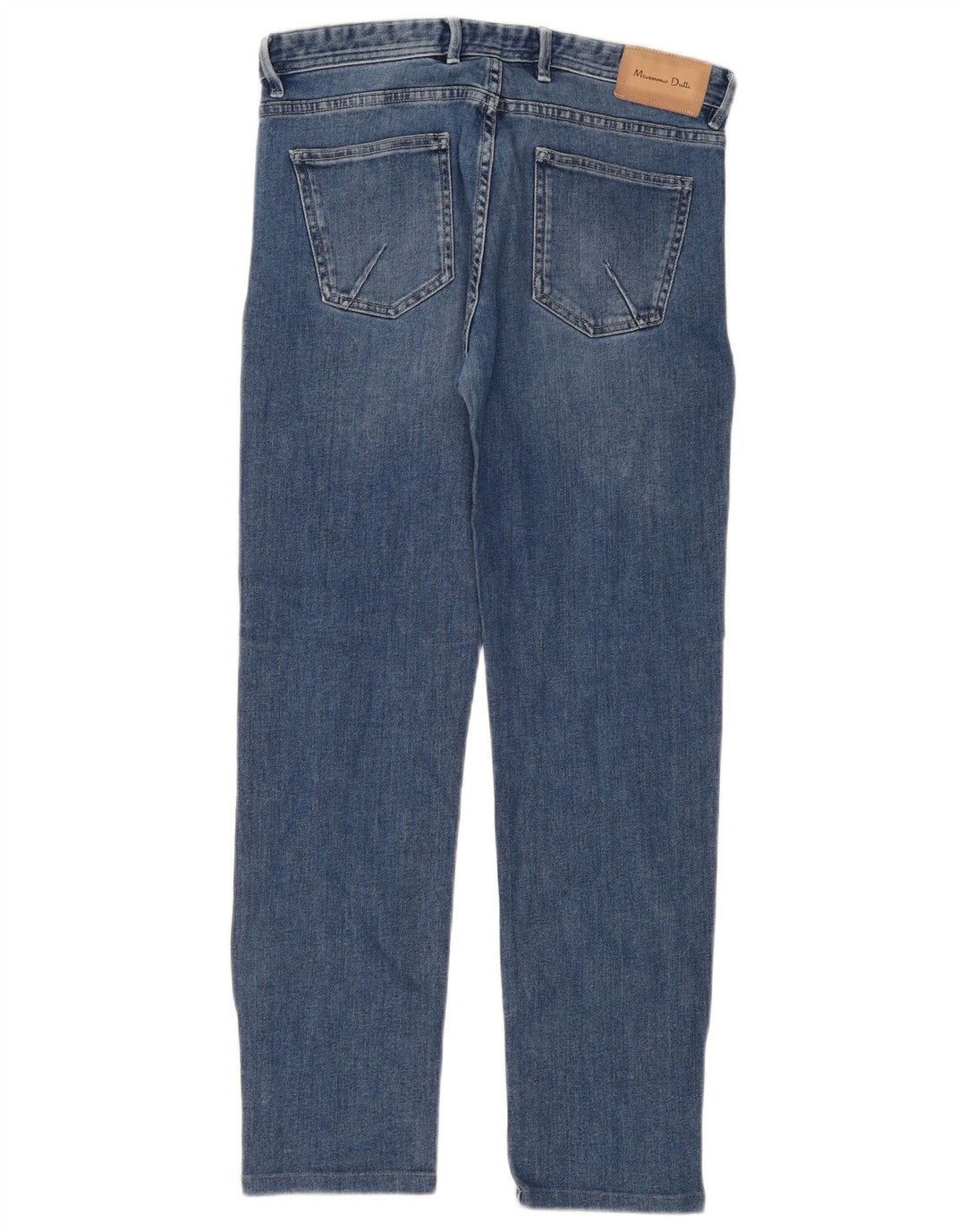 Massimo Dutti Herre Slim Jeans EU 42 Large W32 L30 Blå