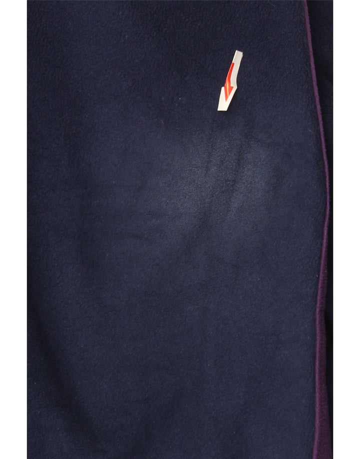 Fila Fleecejakke til mænd UK 40 Large Navy Blue Colourblock