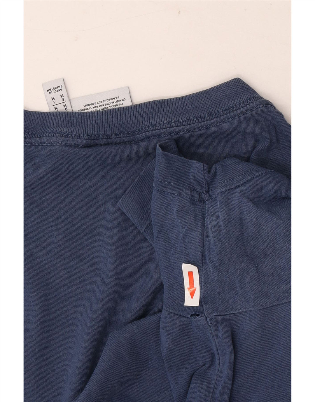 Adidas herre T-shirt top mellem marineblå bomuld