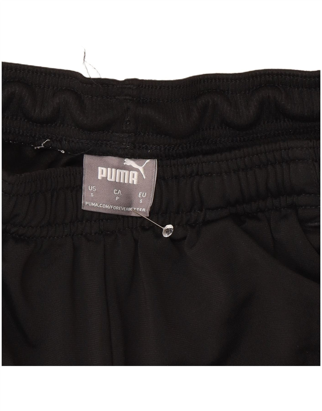 Puma Herre Regular Tracksuit Bukser Joggers Small Black Polyester