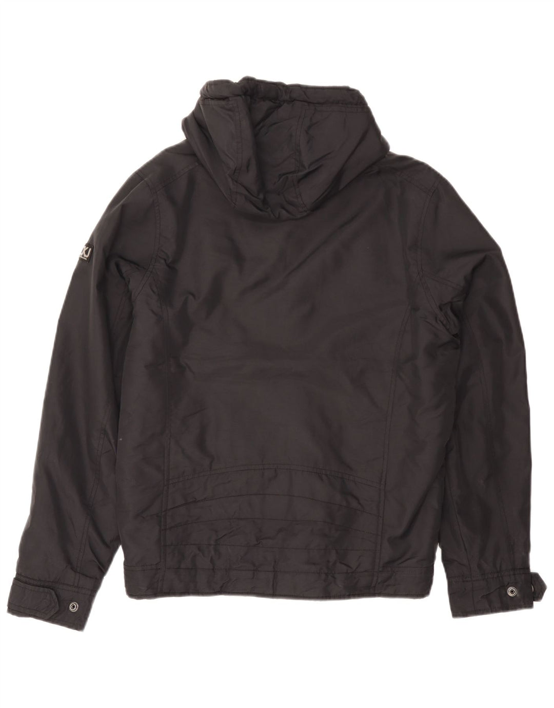 Calvin Klein Herre hættepolstret jakke UK 38 Medium Sort