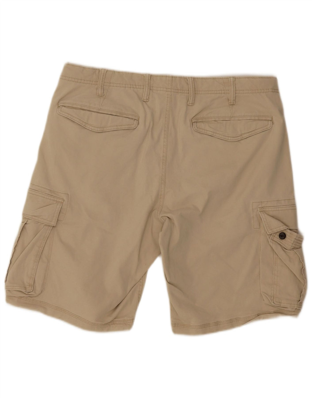 Gap Herre Khakis Cargo Shorts W36 Large Beige Bomuld