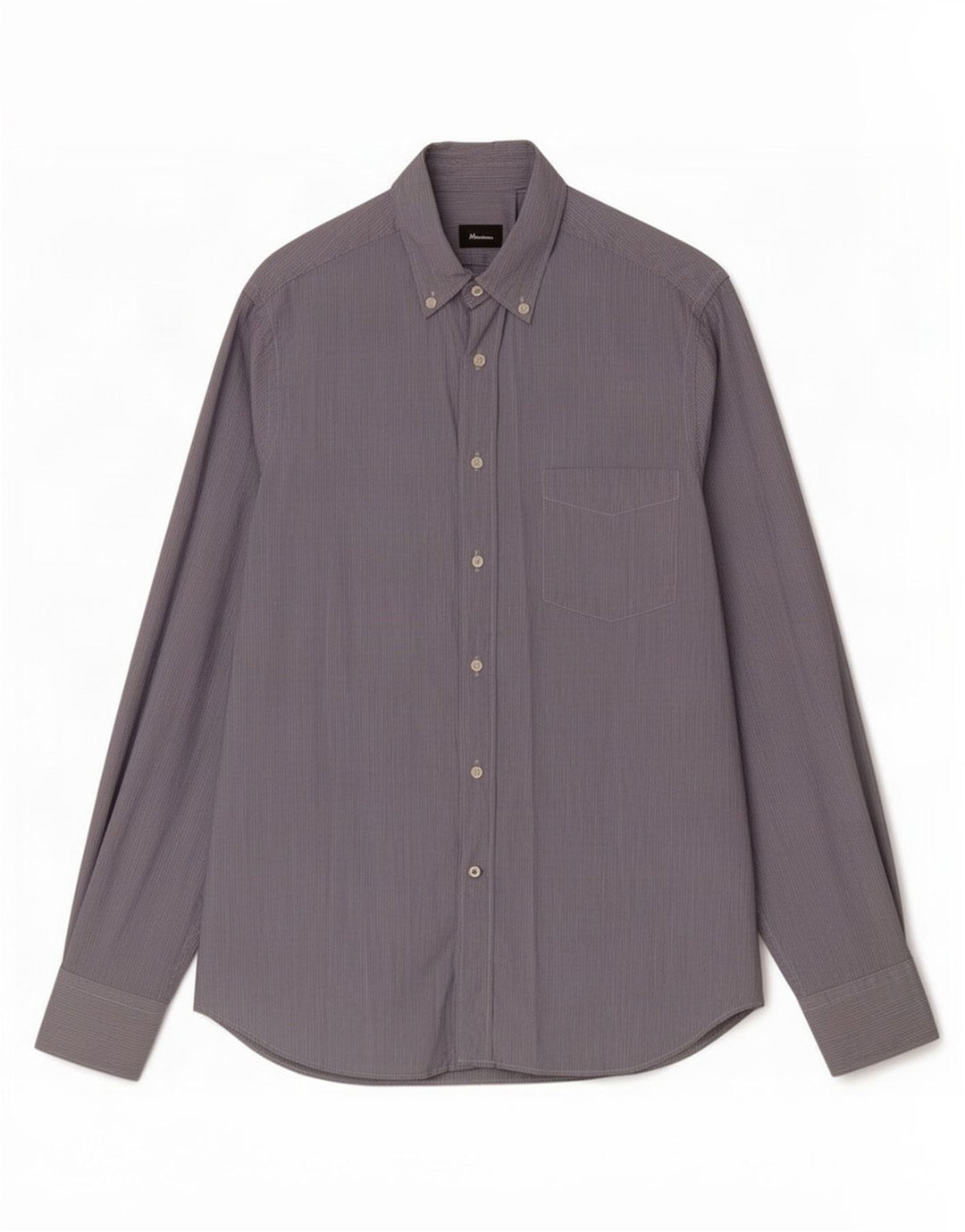 Massimo Dutti herreskjorte stor blå nålestribe