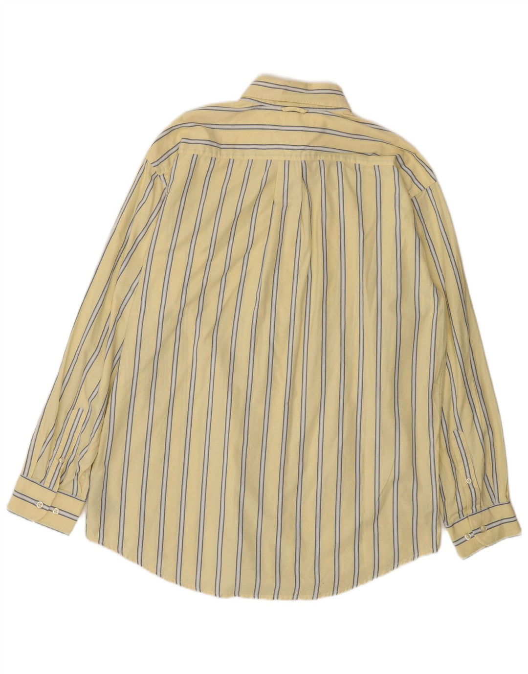 Tommy Hilfiger Herreskjorte Stor gulstribet bomuld