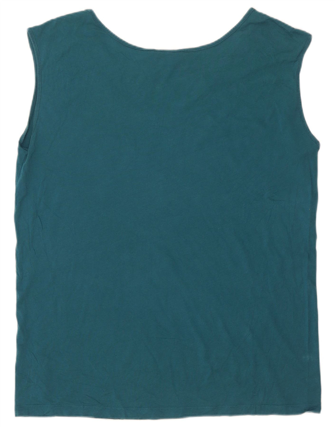 Adidas Dame Grafisk Vest Top UK 14 Medium Blue