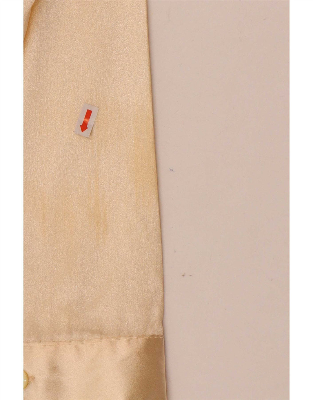 Vintage dameskjortebluse UK 14 Medium Beige