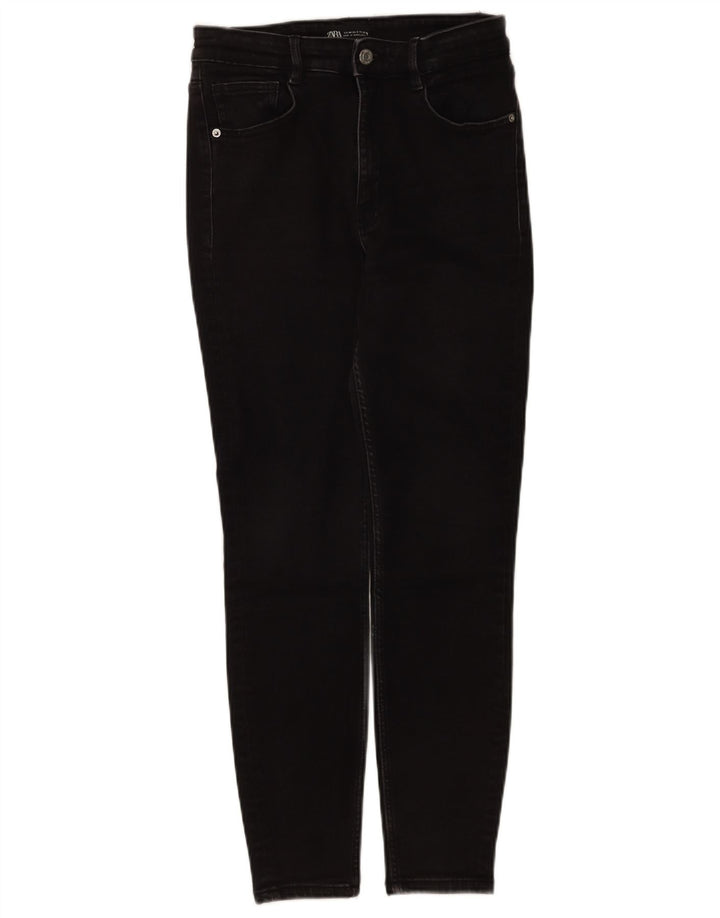 Zara Dame Skinny Jeans EU 40 Medium W30 L26 Sort
