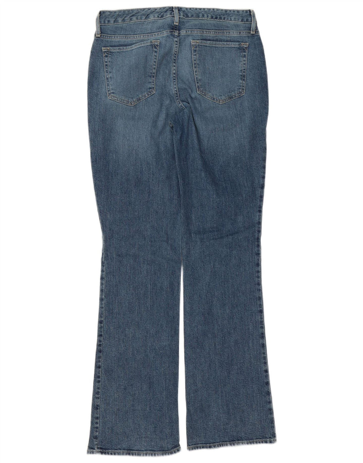 EDDIE BAUER Dame let kurvede støvlejeans US 8 Medium W32 L34 Blå