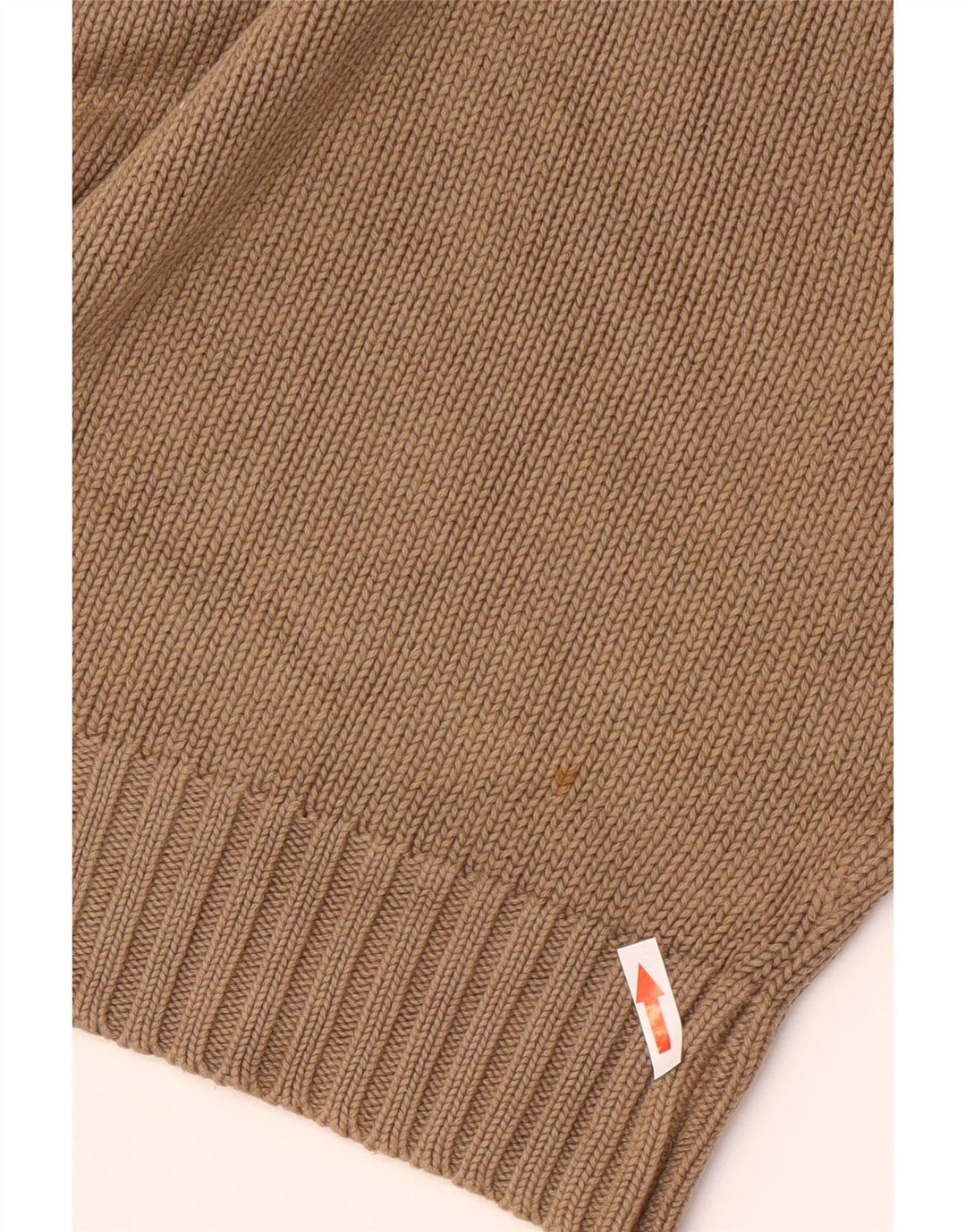 Zara Herre V-hals sweater Medium Brun Bomuld