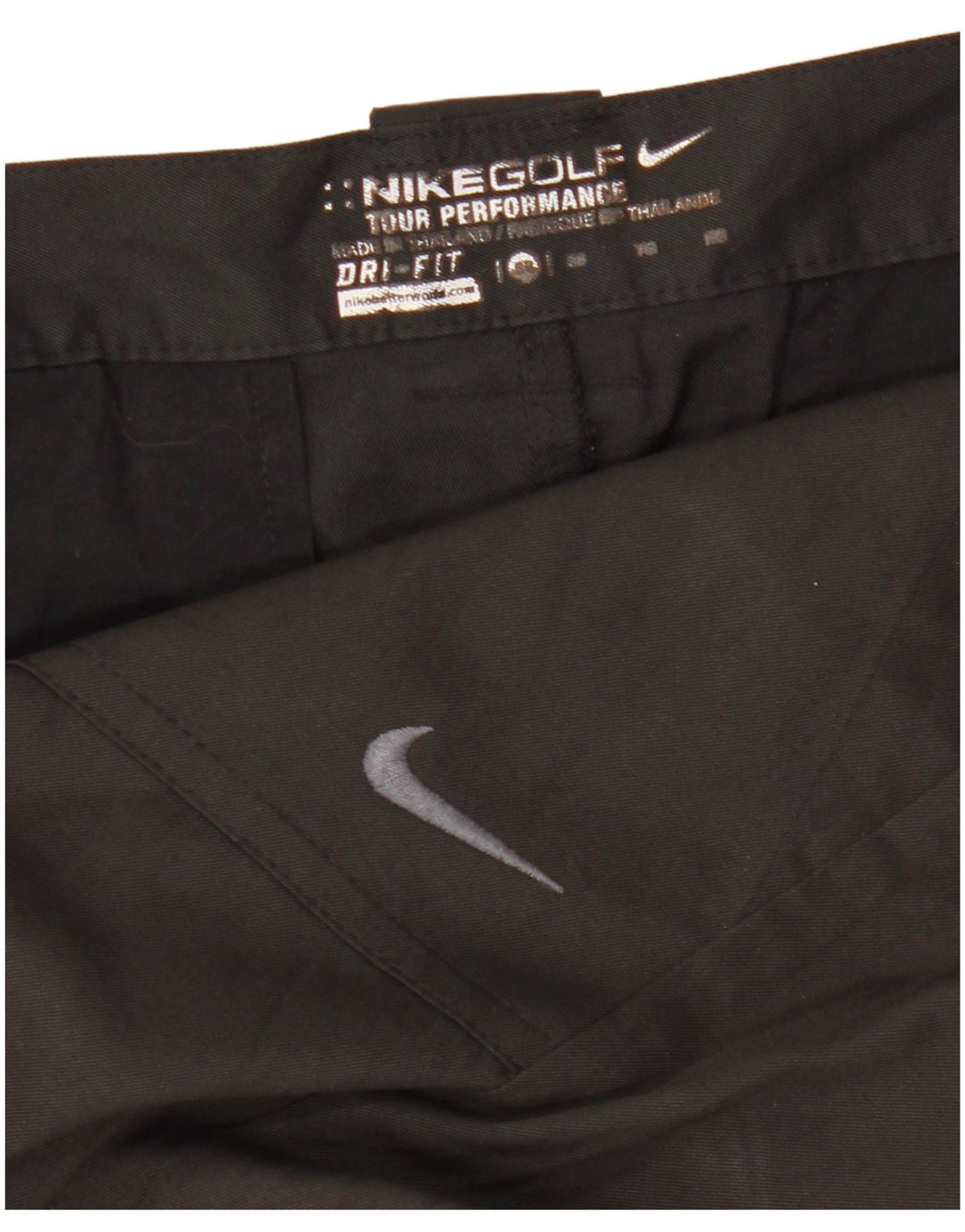 Nike Herre Dri Fit Chino Shorts W38 XL Sort Polyester