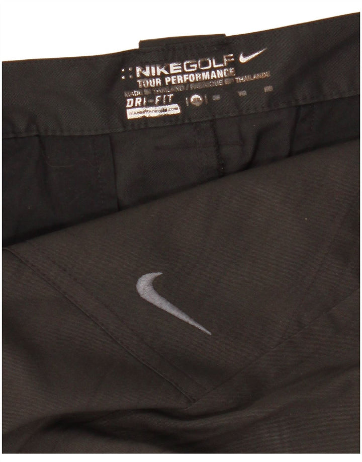 Nike Herre Dri Fit Chino Shorts W38 XL Sort Polyester