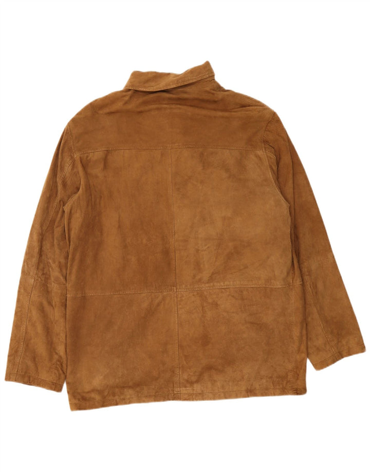 Camel Active Herre ruskindsjakke UK 42 XL brunt læder