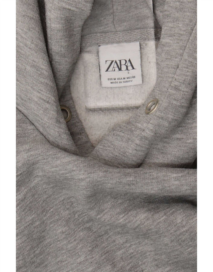 Zara Herre hættetrøje Jumper Medium Grey Flecked