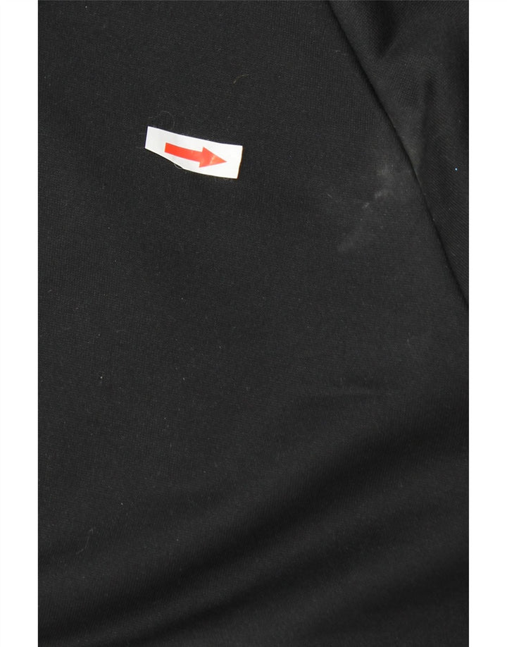 Adidas træningsdragt til kvinder, topjakke UK 16 Large Black Colourblock Polyester