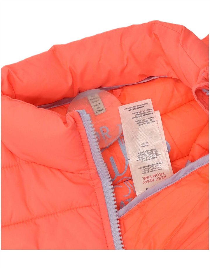 JOULES Piger Polstret Gilet 5-6 år Pink Polyamid