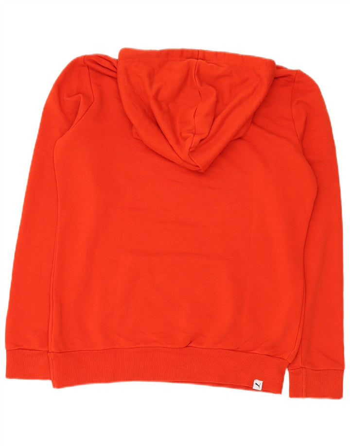 Puma Graphic Hoodie Jumper UK 12 Medium Rød Polyester
