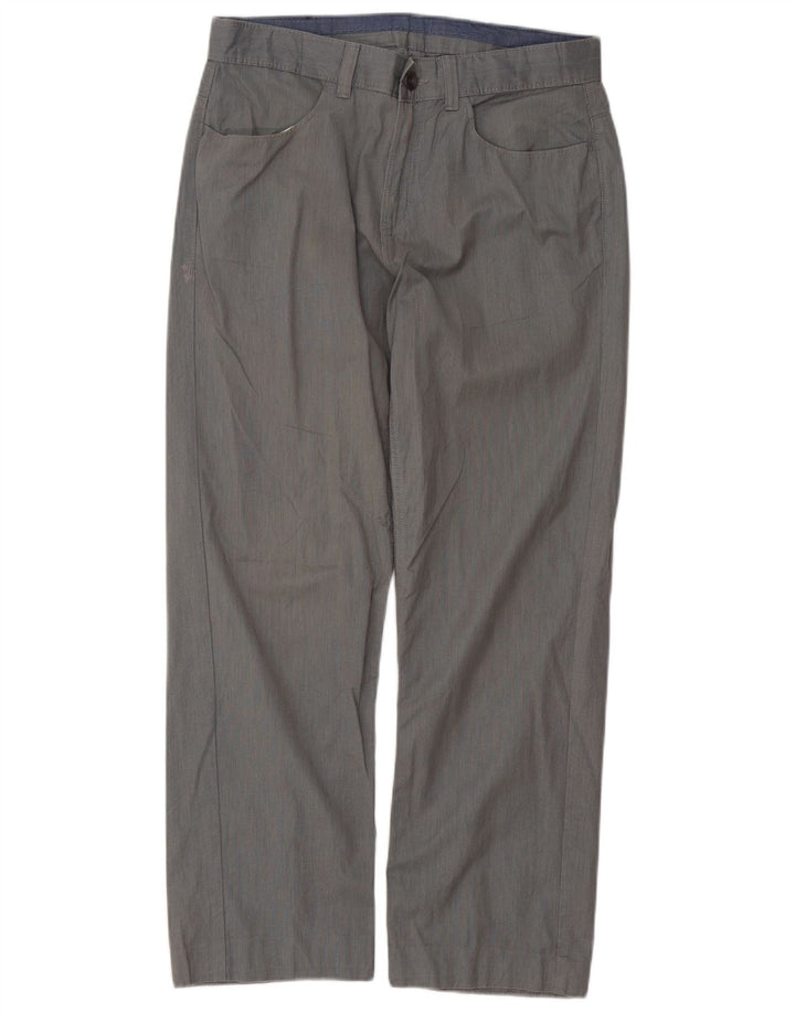 CALVIN KLEIN Straight Casual Bukser til mænd W30 L27 Grå Bomuld