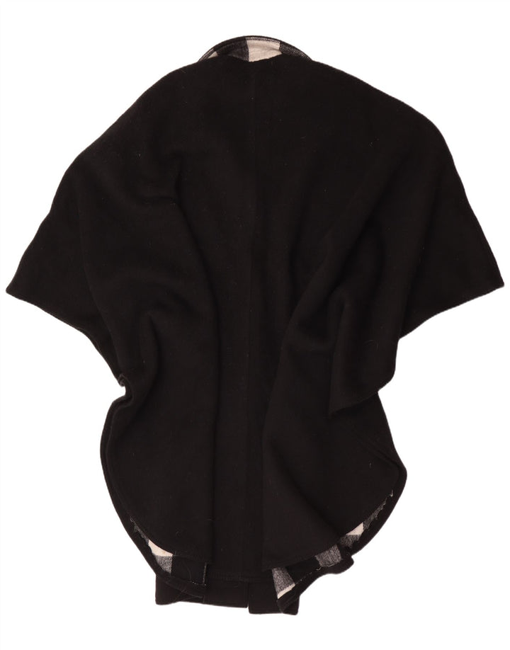 Althof Petit Paris Dame Poncho Frakke EU 38 Medium Sort Uld