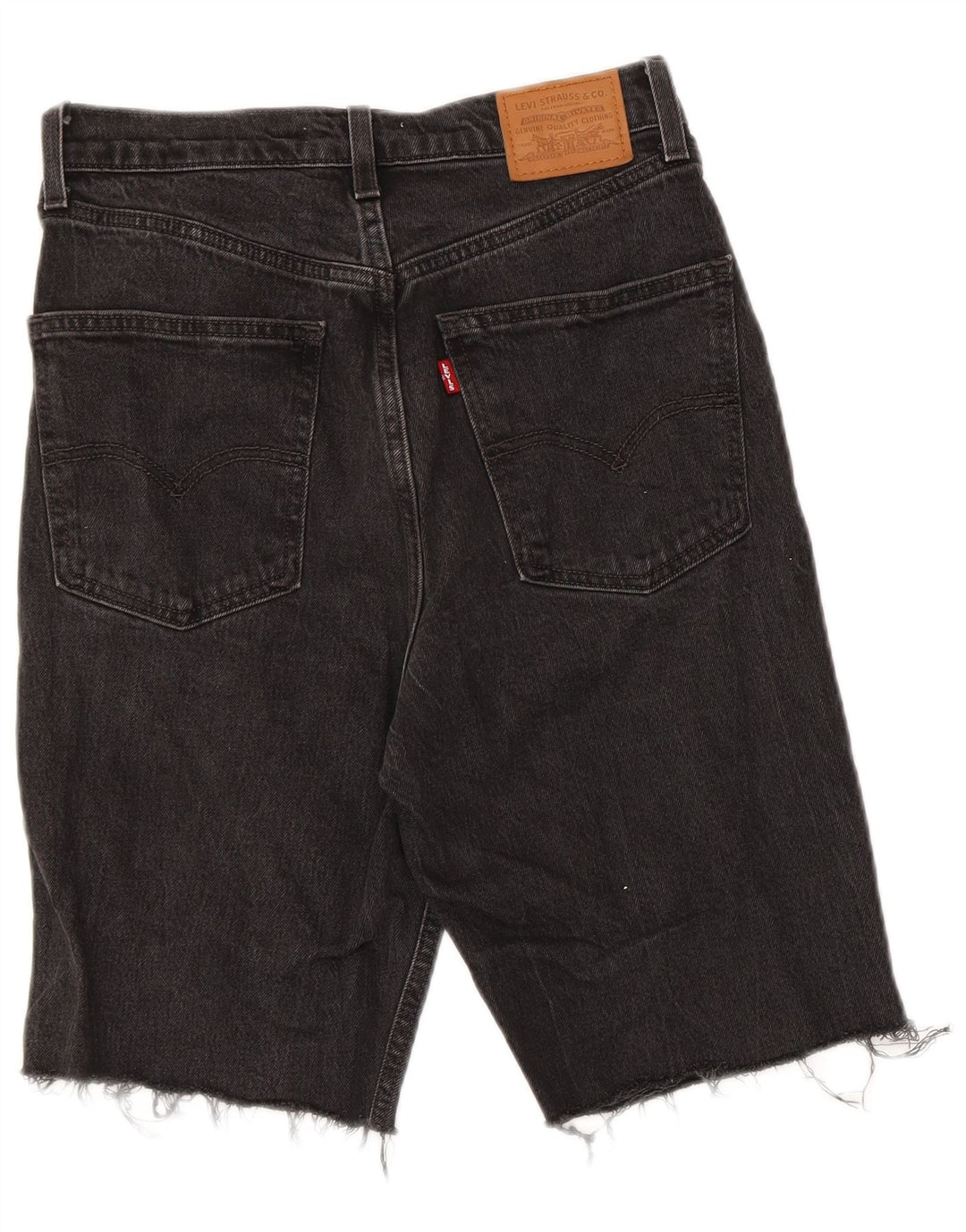 Levi's denimshorts til mænd W27 XS Sort bomuld
