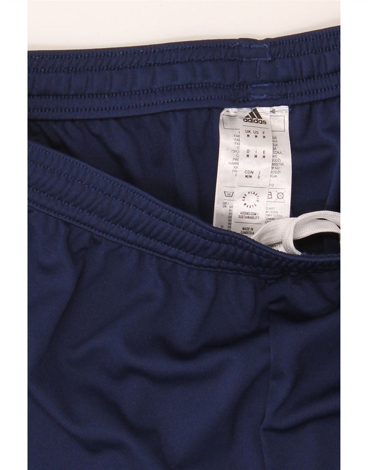 ADIDAS Mens Aeroready Sport Shorts Medium Navy Blue Polyester Vintage Adidas and Second-Hand Adidas from Messina Hembry 