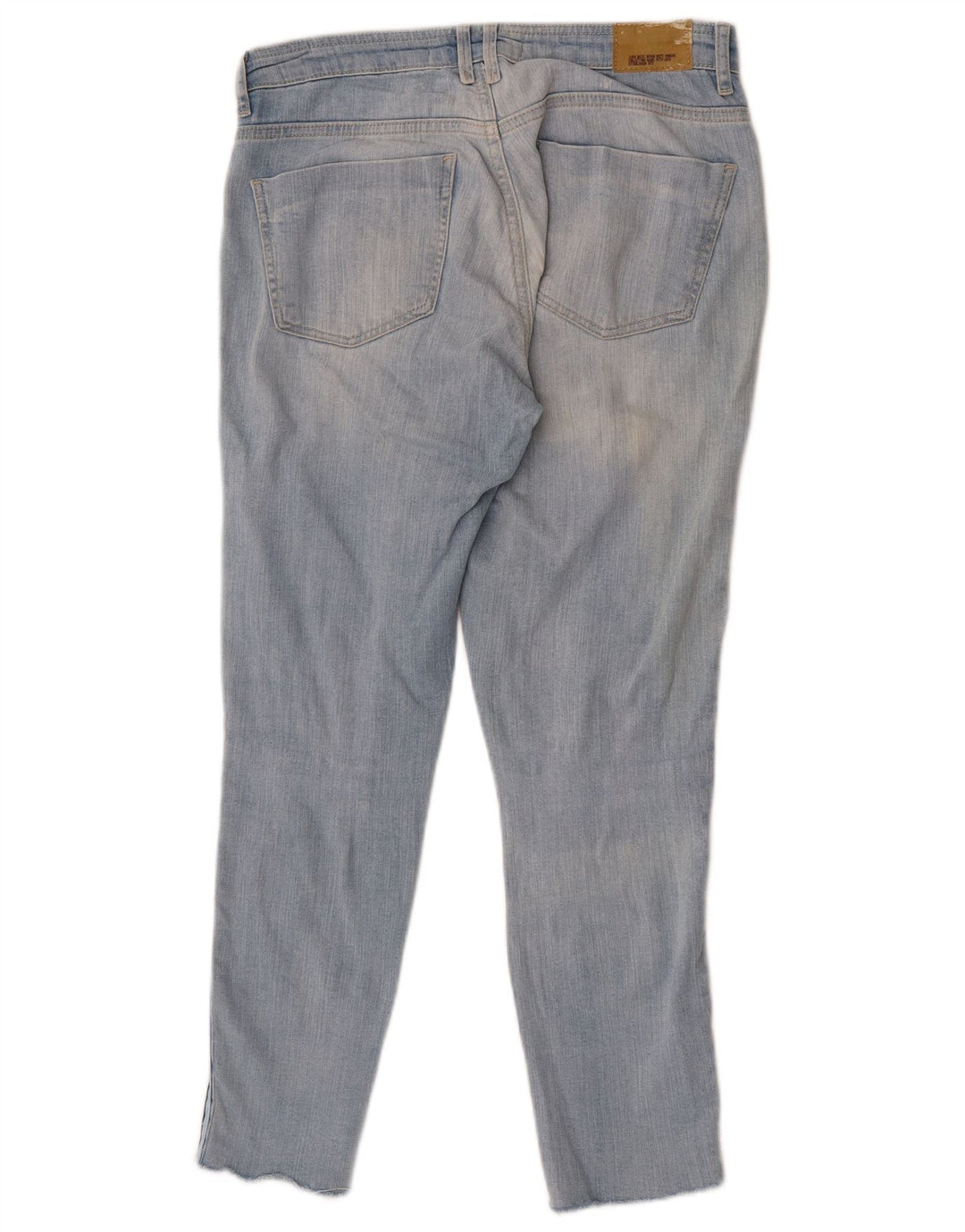 Zara Dame Slim Jeans EU 38 Small W28 L27 Blue Colourblock