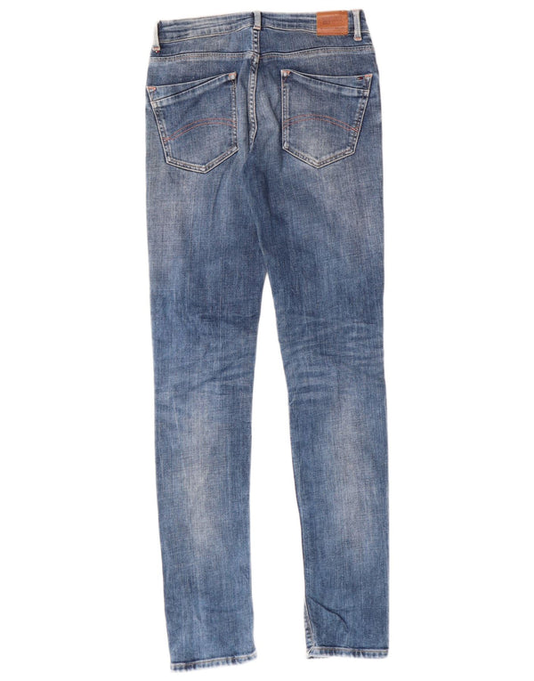 Tommy Hilfiger Piger Distressed Slim Jeans 15-16 år W26 L31 Blå Bomuld