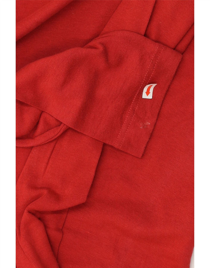 Replay Herre Grafisk Top Langærmet XL Rød Bomuld