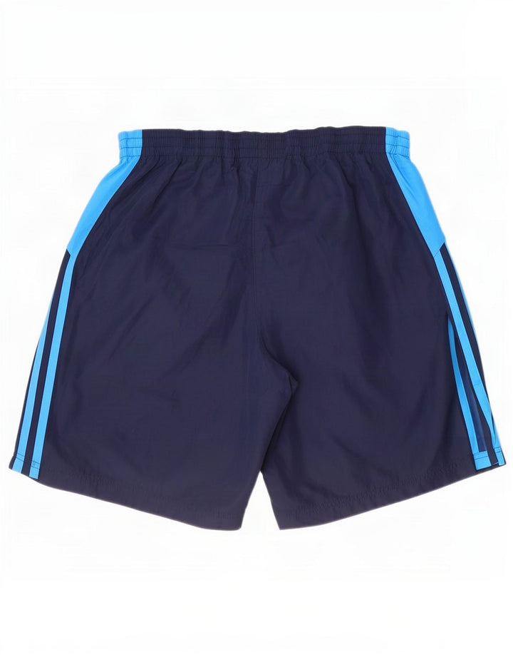 Adidas Herre Sportshorts Large Navy Blue Colourblock Polyester