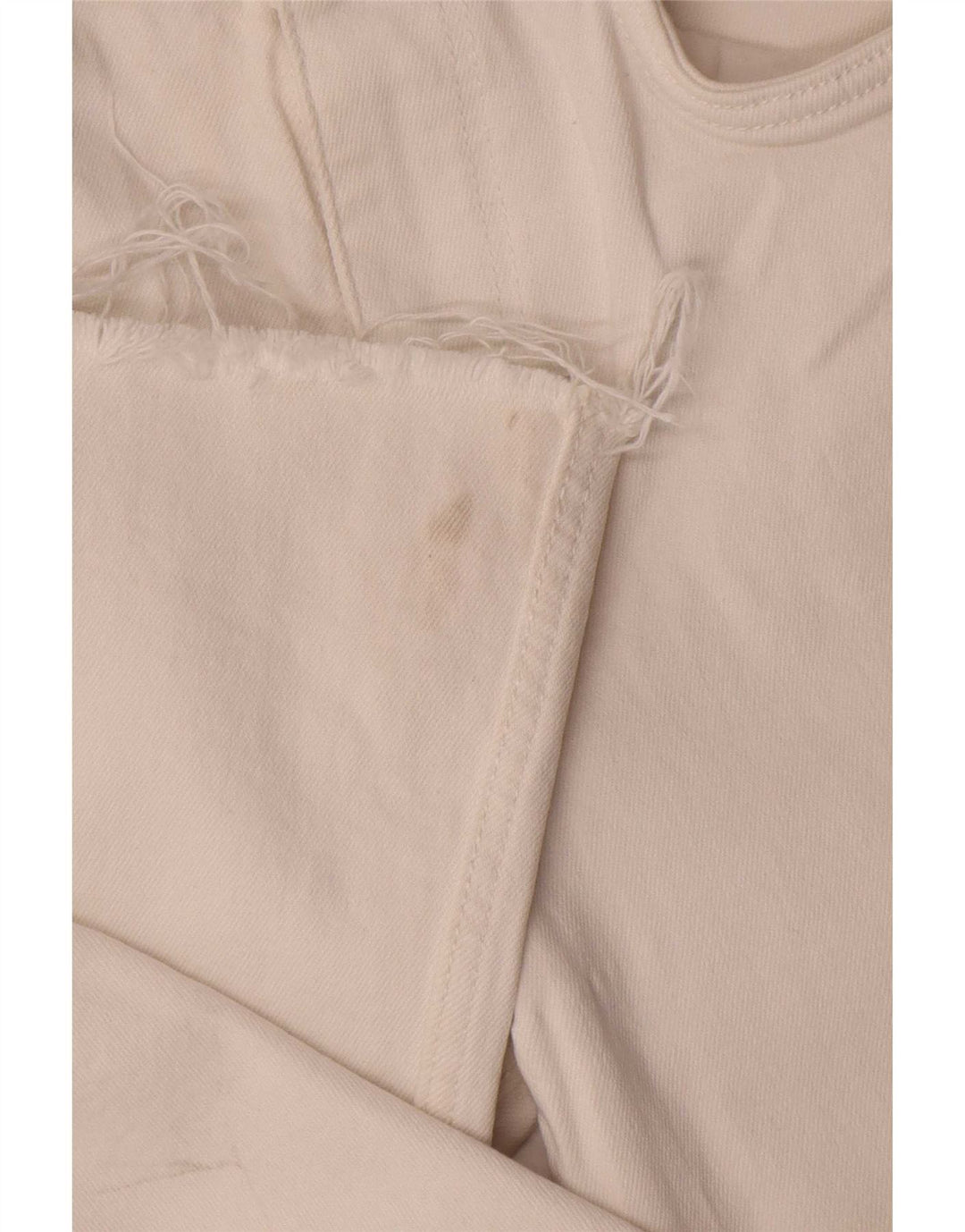 Zara Dame Bootcut Jeans EU 40 Medium W30 L25 Hvid Bomuld