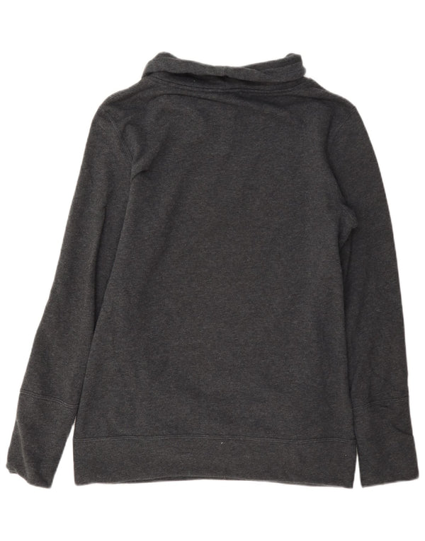 Puma Graphic Sweatshirt Jumper UK 12 Medium Grey Bomuld