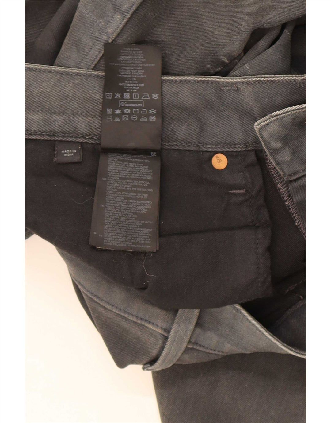 G-Star Slim Jeans til mænd W32 L25 Grå bomuld