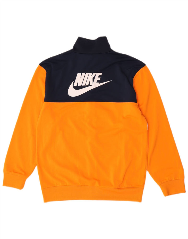 Nike drenge grafisk træningsdragt topjakke 12-13 år Stor gul farveblok
