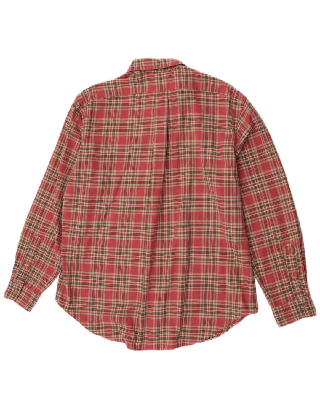 Ralph Lauren Herre Classic Fit Flannel Shirt XL Rød Ternet