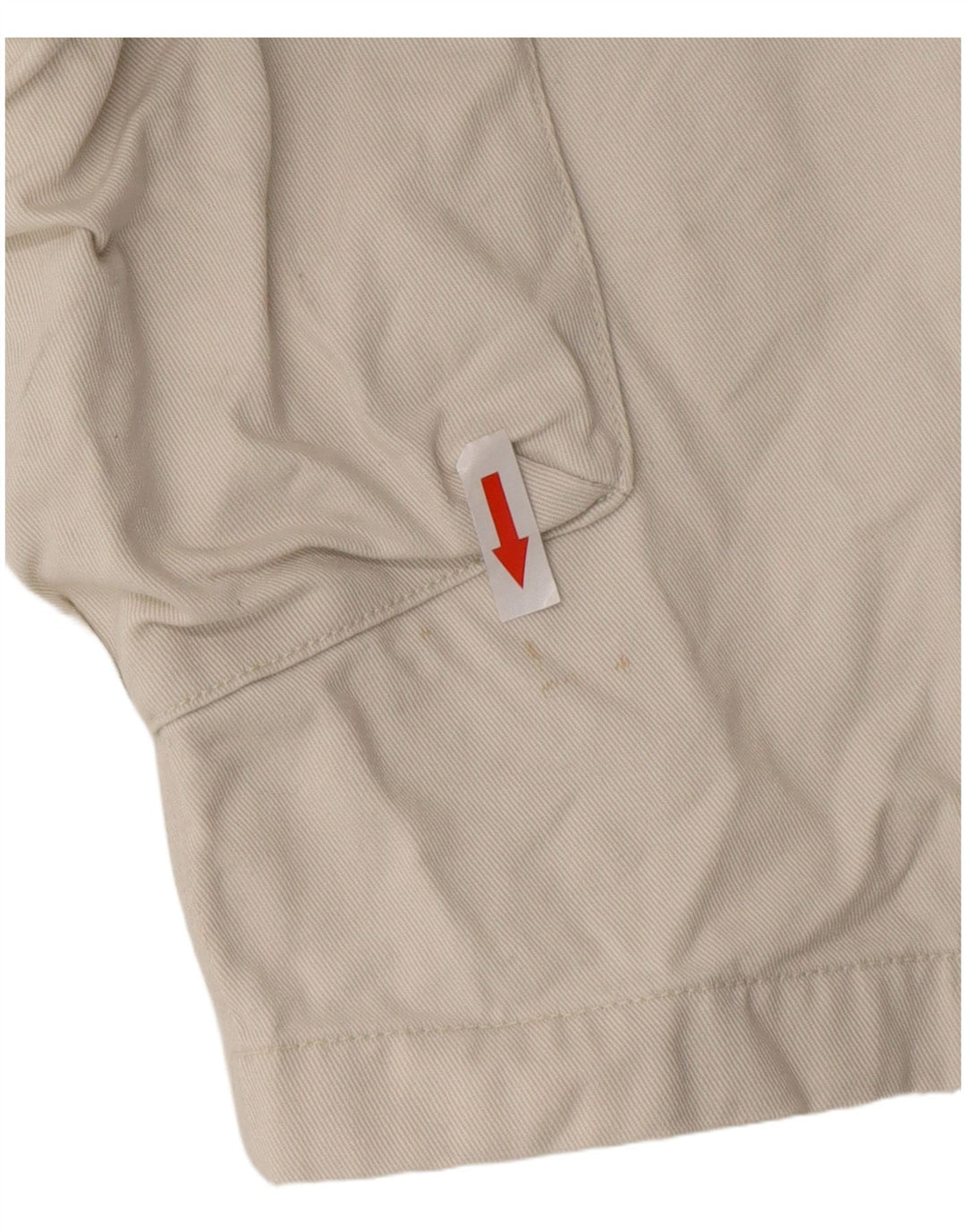 Izod Herre Cargo Shorts W40 XL Beige Bomuld