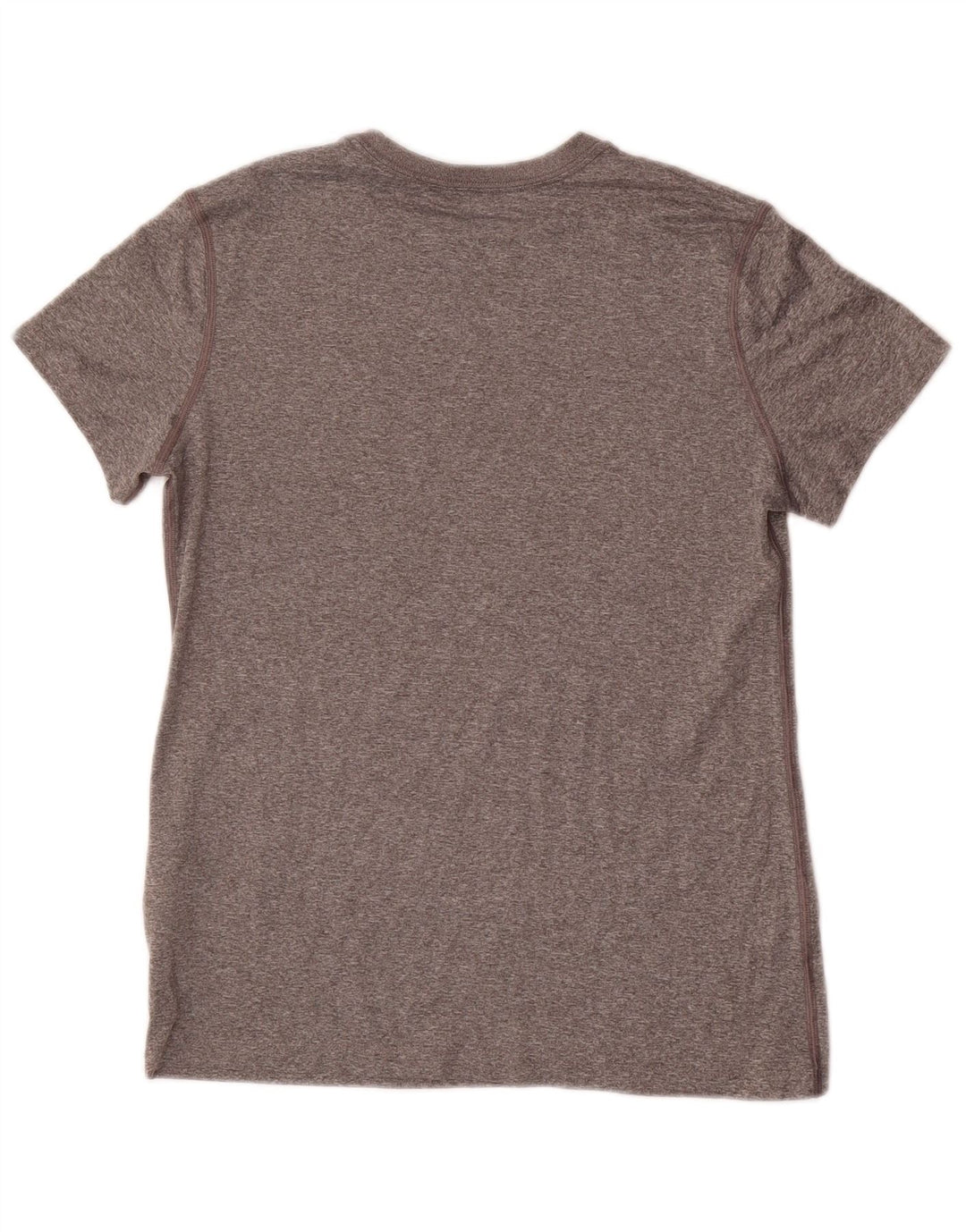 NIKE piger grafisk t-shirt top 13-14 år XL grå flækket polyester