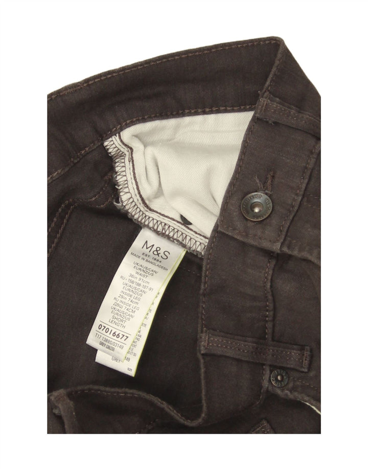 Marks & Spencer Herre Slim Jeans W36 L29 Grå Bomuld