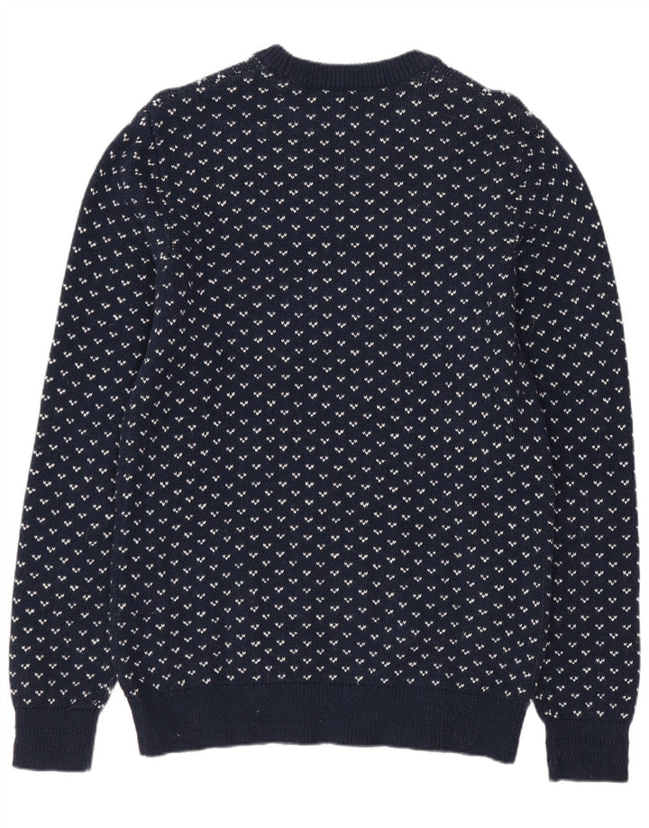 JACK & JONES Herre sweater med rund hals, medium marineblå